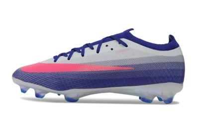 Nike Air Zoom Mercurial Vapor 17 Elite FG Firm Ground Soccer Cleats - Purple/Electric Pink/Steel Grey