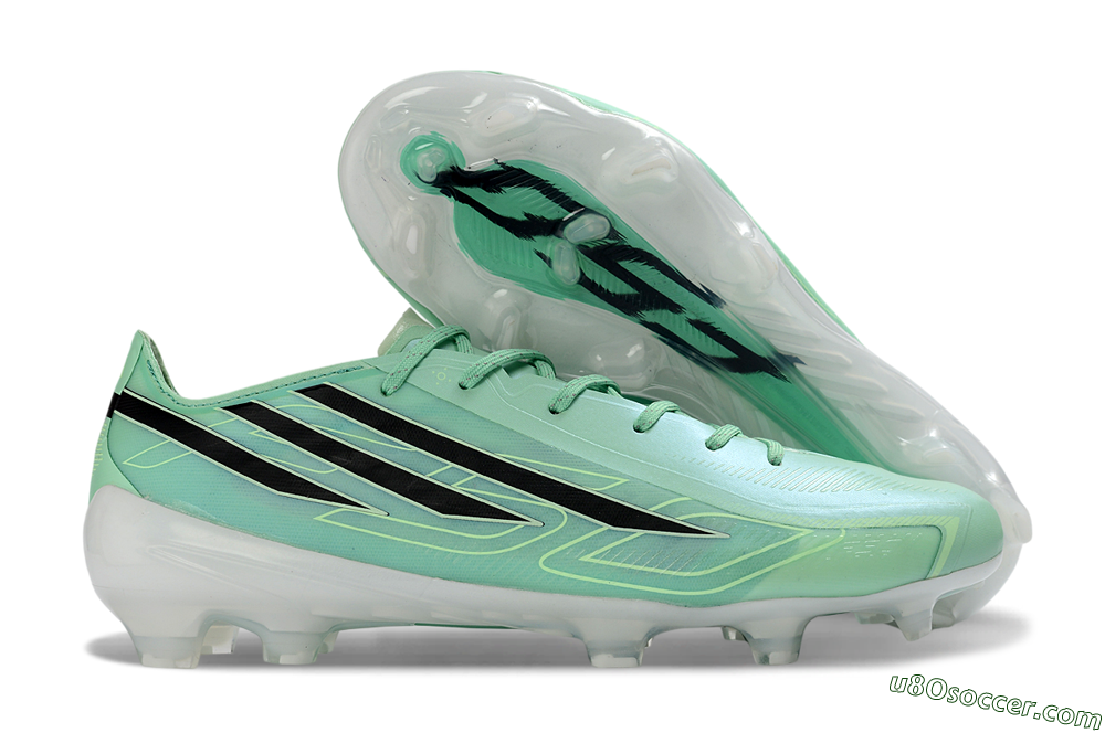 Adidas F50 Hyperfast 2026 World Cup FG Firm Ground Soccer Cleats - Mint/Cool Green/Black 1