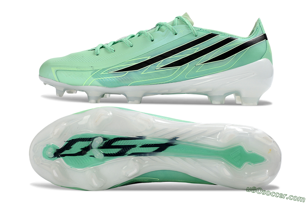 Adidas F50 Hyperfast 2026 World Cup FG Firm Ground Soccer Cleats - Mint/Cool Green/Black 0