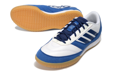 Adidas Top Sala Competition 2 IC Indoor & Futsal Soccer Shoes - Blue/Navy Blue/Grey White