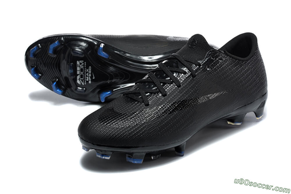 Nike Air Zoom Mercurial Superfly 11 Elite FG Firm Ground Soccer Cleats - Black/Midnight Black/Deep Blue 3