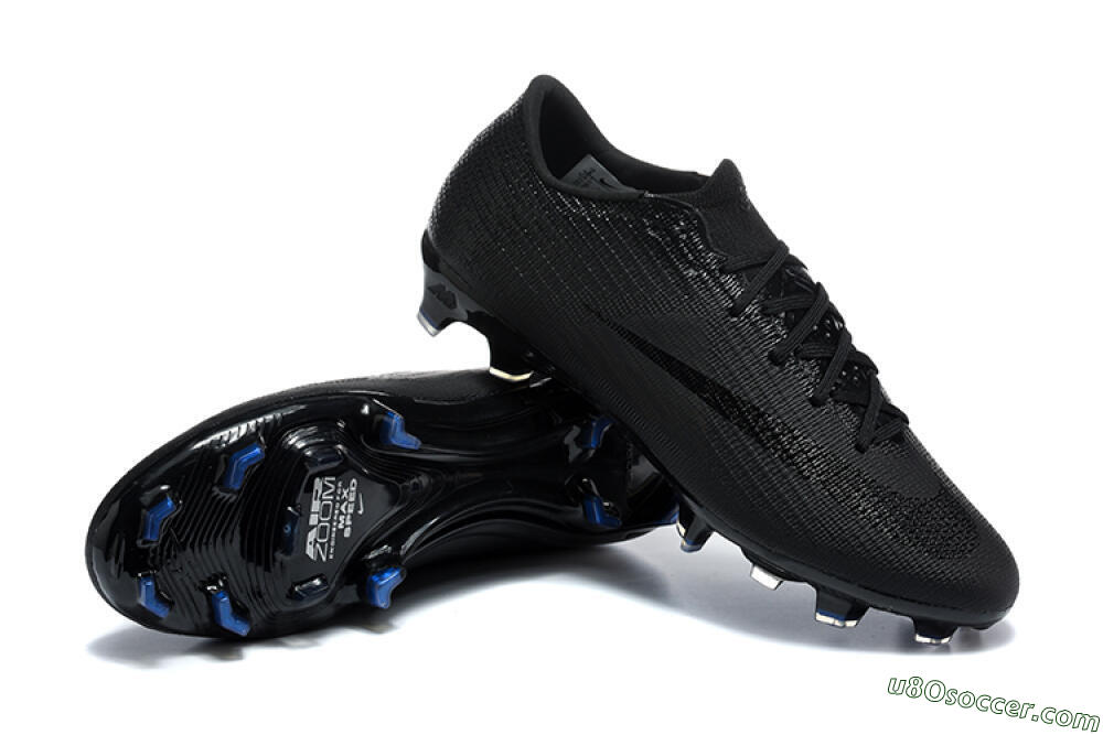 Nike Air Zoom Mercurial Superfly 11 Elite FG Firm Ground Soccer Cleats - Black/Midnight Black/Deep Blue 4