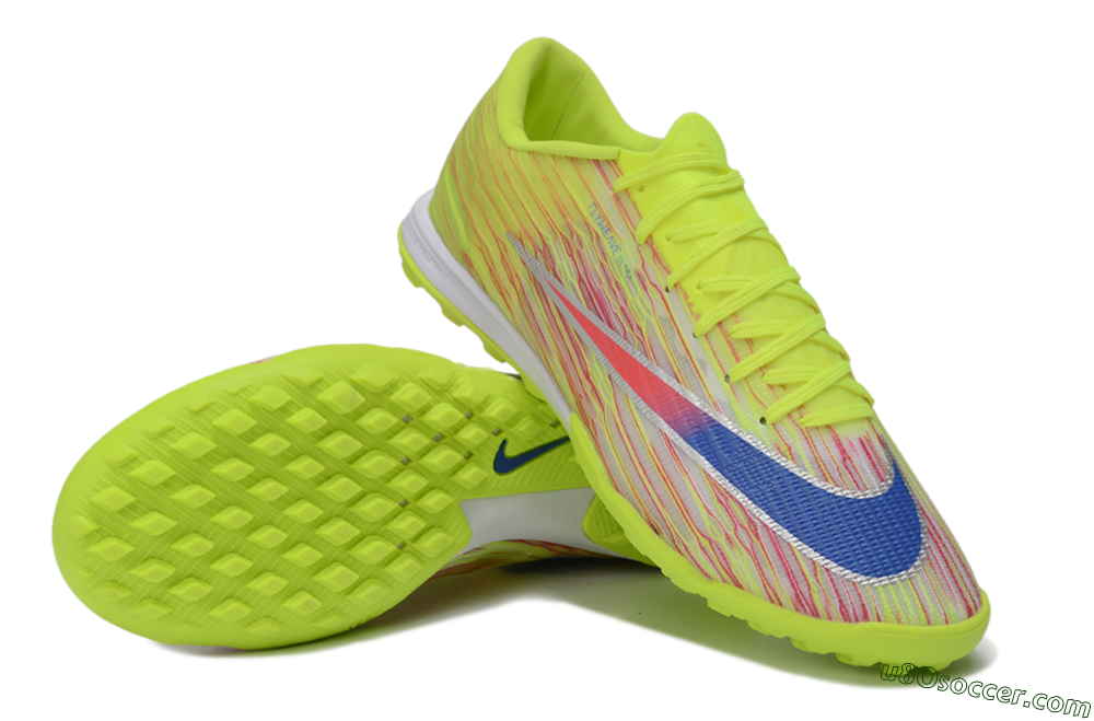 Nike Air Zoom Mercurial Superfly 11 Elite TF Artificial Turf Soccer Shoes - Yellow/Electric Green/Neon Blue 3