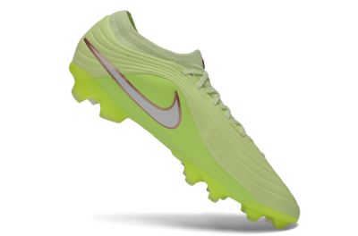 Nike Tiempo Legend 11 Elite FG Firm Ground Soccer Cleats - Lime/Neon Green/Metallic Silver