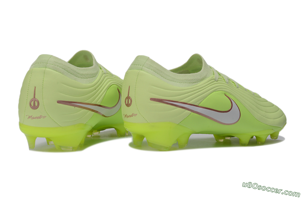 Nike Tiempo Legend 11 Elite FG Firm Ground Soccer Cleats - Lime/Neon Green/Metallic Silver 6
