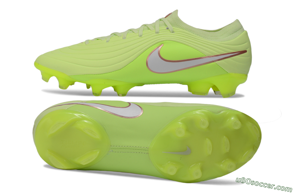 Nike Tiempo Legend 11 Elite FG Firm Ground Soccer Cleats - Lime/Neon Green/Metallic Silver 0