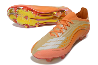 Adidas F50 Elite FG Firm Ground Soccer Cleats - Orange/Vibrant Sunset/Golden Flash