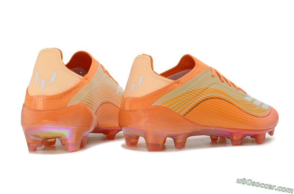 Adidas F50 Elite FG Firm Ground Soccer Cleats - Orange/Vibrant Sunset/Golden Flash 7