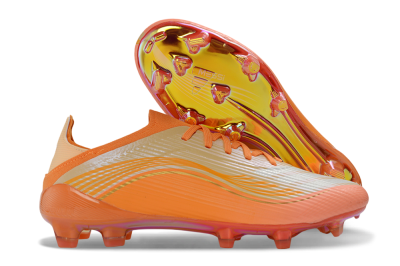Adidas F50 Elite FG Firm Ground Soccer Cleats - Orange/Vibrant Sunset/Golden Flash
