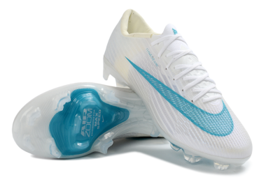 Nike Air Zoom Mercurial Superfly 11 Elite FG Firm Ground Soccer Cleats - White/Aqua Blue/Light Grey