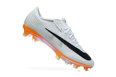 Nike Air Zoom Mercurial Superfly 11 Elite FG Firm Ground Soccer Cleats - White/Black/Flame Orange