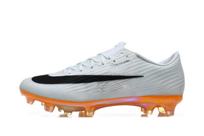 Nike Air Zoom Mercurial Superfly 11 Elite FG Firm Ground Soccer Cleats - White/Black/Flame Orange