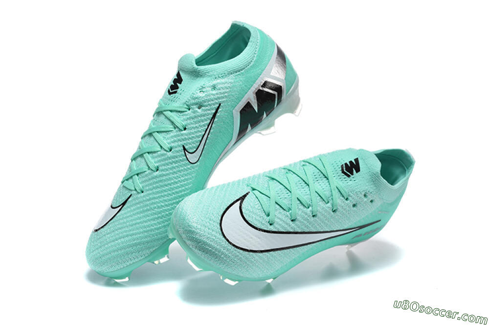 Nike Air Zoom Mercurial Vapor 16 Elite FG Firm Ground Soccer Cleats - Aqua/Mint Breeze/Sky Splash 6