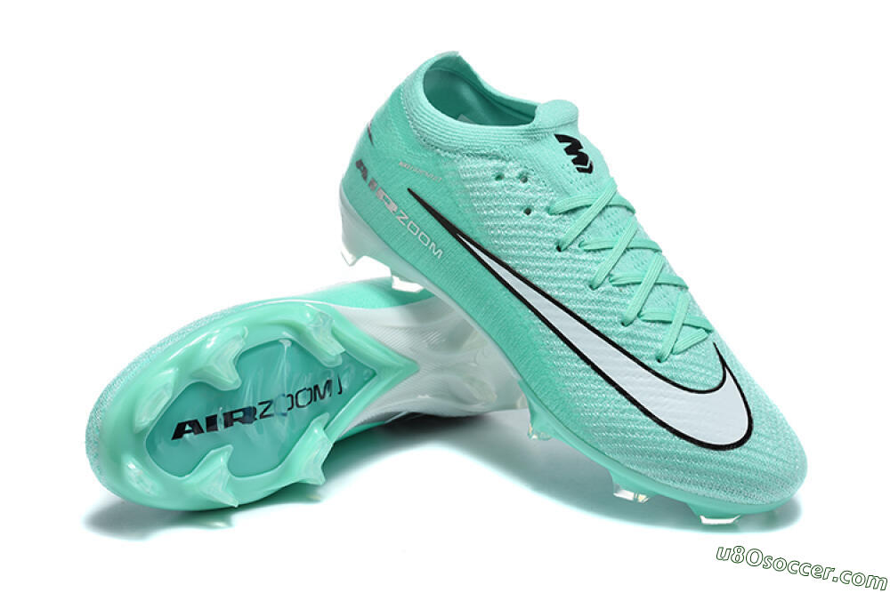 Nike Air Zoom Mercurial Vapor 16 Elite FG Firm Ground Soccer Cleats - Aqua/Mint Breeze/Sky Splash 4