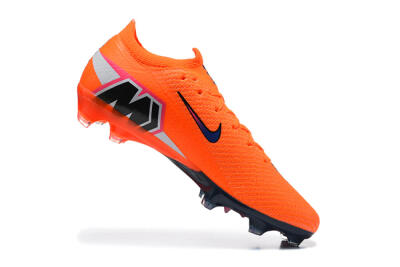 Nike Air Zoom Mercurial Vapor 16 Elite FG Firm Ground Soccer Cleats - Orange/Electric Orange/Deep Blue