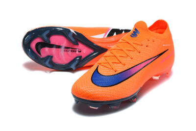 Nike Air Zoom Mercurial Vapor 16 Elite FG Firm Ground Soccer Cleats - Orange/Electric Orange/Deep Blue