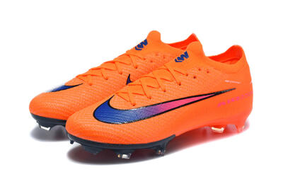 Nike Air Zoom Mercurial Vapor 16 Elite FG Firm Ground Soccer Cleats - Orange/Electric Orange/Deep Blue