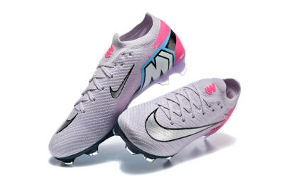 Nike Air Zoom Mercurial Vapor 16 Elite FG Firm Ground Soccer Cleats - Purple/Neon Pink/Black