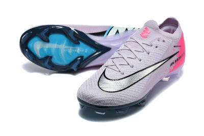 Nike Air Zoom Mercurial Vapor 16 Elite FG Firm Ground Soccer Cleats - Purple/Neon Pink/Black