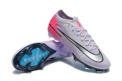 Nike Air Zoom Mercurial Vapor 16 Elite FG Firm Ground Soccer Cleats - Purple/Neon Pink/Black