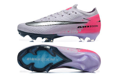 Nike Air Zoom Mercurial Vapor 16 Elite FG Firm Ground Soccer Cleats - Purple/Neon Pink/Black