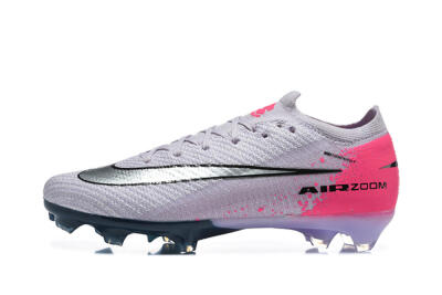 Nike Air Zoom Mercurial Vapor 16 Elite FG Firm Ground Soccer Cleats - Purple/Neon Pink/Black