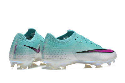 Nike Air Zoom Mercurial Vapor 17 Elite FG Firm Ground Soccer Cleats - Aqua/Vibrant Purple/Silver Grey