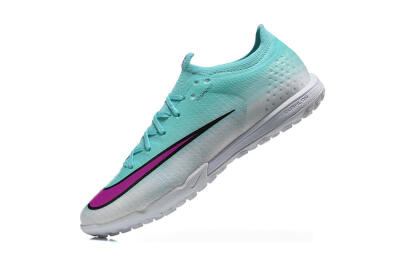Nike Air Zoom Mercurial Vapor 17 Elite TF Artificial Turf Soccer Shoes - Aqua/Turquoise Dream/Purple Flash