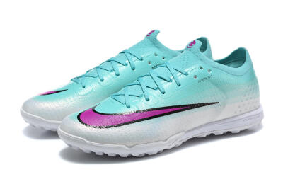 Nike Air Zoom Mercurial Vapor 17 Elite TF Artificial Turf Soccer Shoes - Aqua/Turquoise Dream/Purple Flash