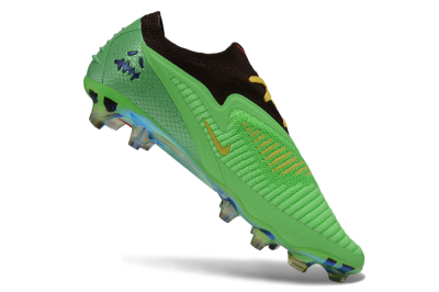 Nike Phantom 6 Elite Low FG Firm Ground Soccer Cleats - Green/Vibrant Green/Golden Yellow