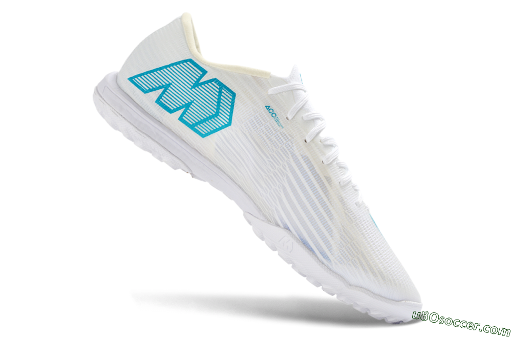 Nike Air Zoom Mercurial Superfly 11 Elite TF Artificial Turf Soccer Shoes - White/Aqua Breeze/Icy Blue 4