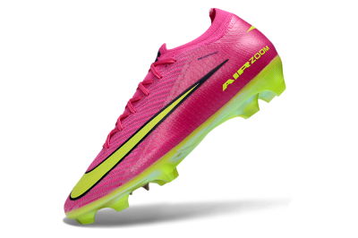 Nike Air Zoom Mercurial Vapor 16 Elite FG Firm Ground Soccer Cleats - Pink/Lime Green/Hot Pink
