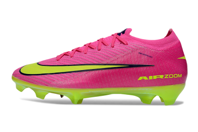 Nike Air Zoom Mercurial Vapor 16 Elite FG Firm Ground Soccer Cleats - Pink/Lime Green/Hot Pink