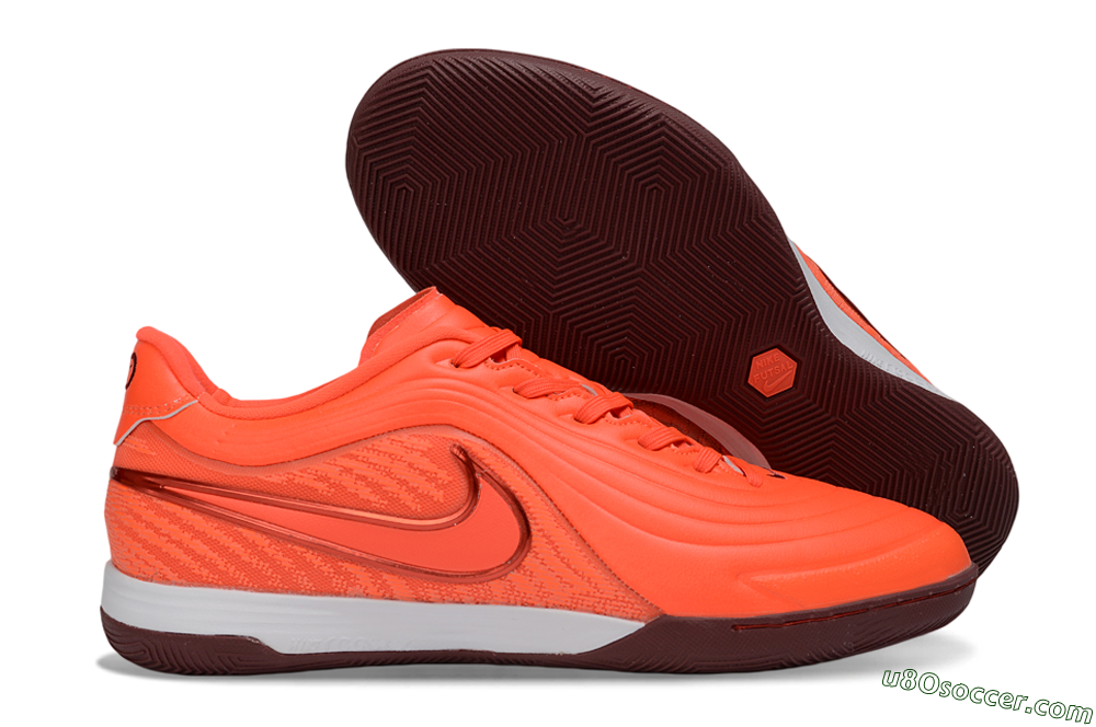 Nike Tiempo Legend 11 Pro IC Indoor & Futsal Soccer Shoes - Orange/Bright Tangerine/Crimson Red 1
