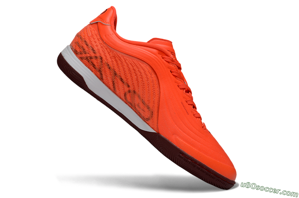 Nike Tiempo Legend 11 Pro IC Indoor & Futsal Soccer Shoes - Orange/Bright Tangerine/Crimson Red 4