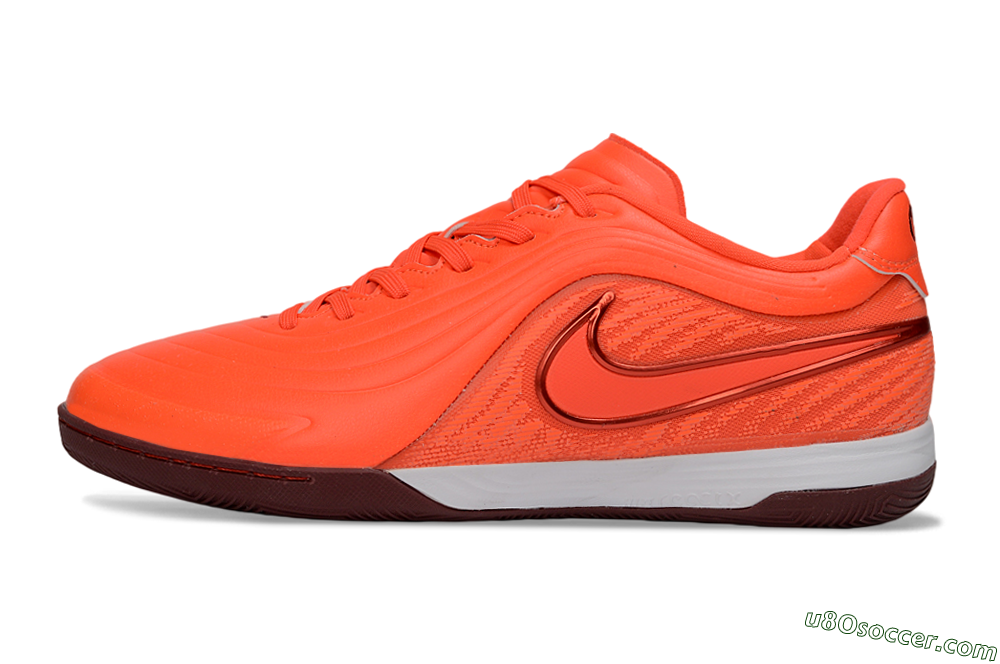 Nike Tiempo Legend 11 Pro IC Indoor & Futsal Soccer Shoes - Orange/Bright Tangerine/Crimson Red 2
