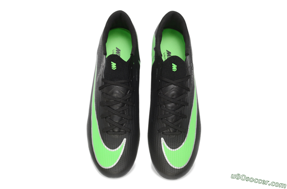 Nike Air Zoom Mercurial Superfly 11 Elite FG Firm Ground Soccer Cleats - Black/Vibrant Green/Metallic Silver 4