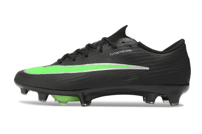 Nike Air Zoom Mercurial Superfly 11 Elite FG Firm Ground Soccer Cleats - Black/Vibrant Green/Metallic Silver