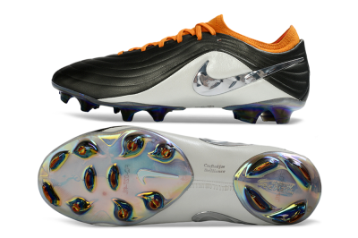 Nike Tiempo Legend 11 Elite FG Firm Ground Soccer Cleats - Black/Vibrant Orange/White