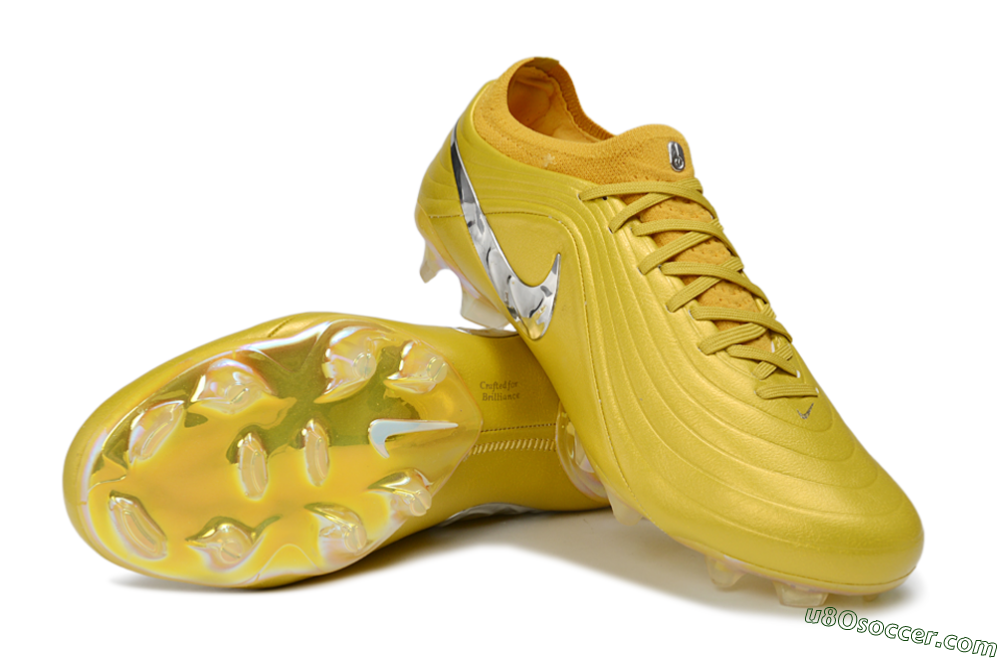 Nike Tiempo Legend 11 Elite FG Firm Ground Soccer Cleats - Yellow/Golden Glow/Lightning Bright 3