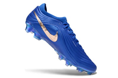Nike Tiempo Legend 11 Elite FG Firm Ground Soccer Cleats - Blue/Electric Blue/Metallic Gold