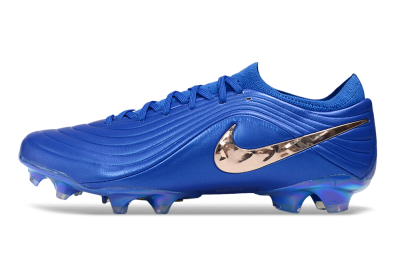 Nike Tiempo Legend 11 Elite FG Firm Ground Soccer Cleats - Blue/Electric Blue/Metallic Gold