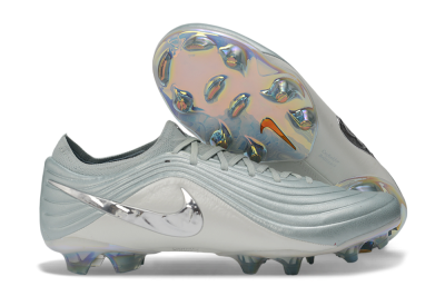 Nike Tiempo Legend 11 Elite FG Firm Ground Soccer Cleats - Gray/Light Gray/Metallic Silver
