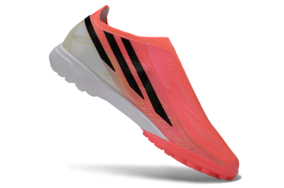 Adidas F50 Hyperfast Elite Laceless TF Artificial Turf Soccer Shoes - Pink/Electric Pink/Classic Black