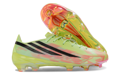 Adidas F50 Hyperfast 2026 World Cup FG Firm Ground Soccer Cleats - Neon/Electric Green/Black