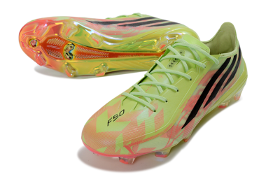 Adidas F50 Hyperfast 2026 World Cup FG Firm Ground Soccer Cleats - Neon/Electric Green/Black