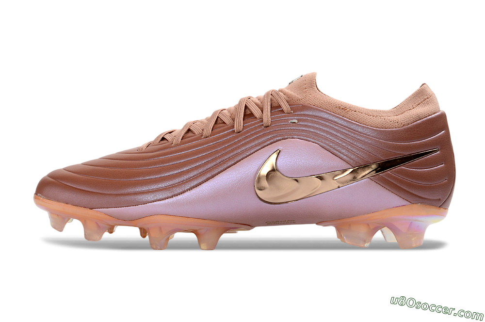 Nike Tiempo Legend 11 Elite FG Firm Ground Soccer Cleats - Brown/Rose Gold/Pastel Pink 2
