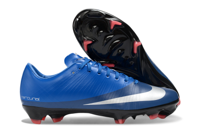 CR7 x Nike Air Zoom Mercurial Vapor 16 Elite FG Firm Ground Soccer Cleats - Blue/Electric Blue/Space Blue