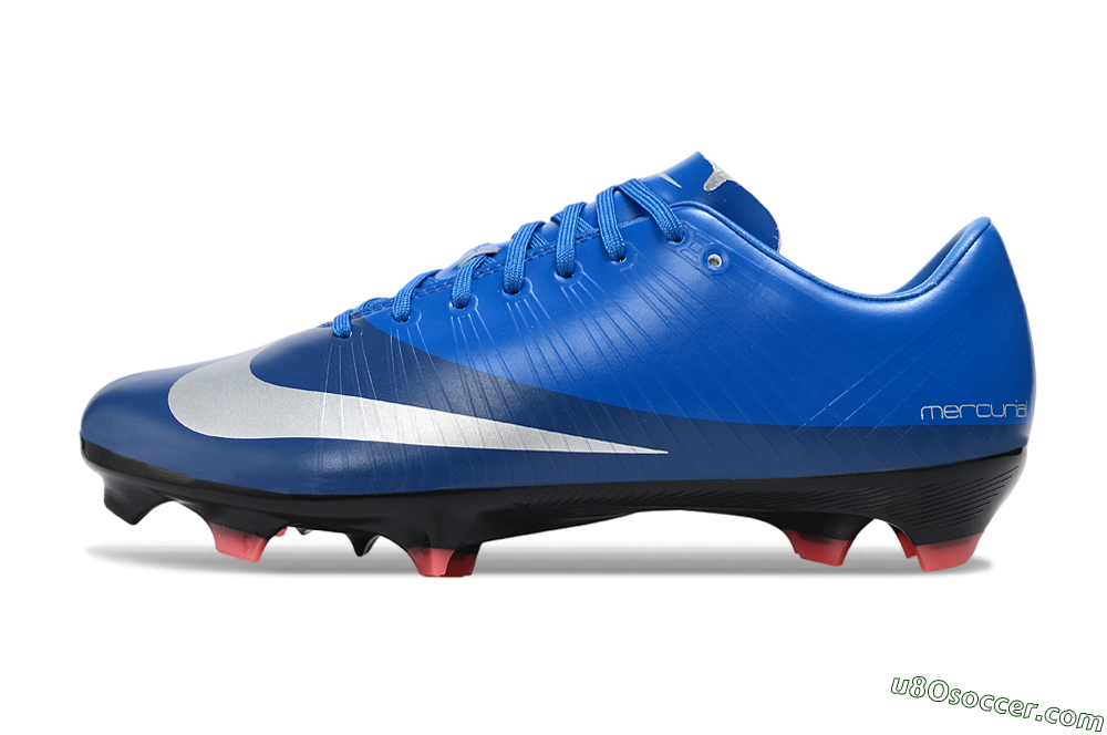 CR7 x Nike Air Zoom Mercurial Vapor 16 Elite FG Firm Ground Soccer Cleats - Blue/Electric Blue/Space Blue 2