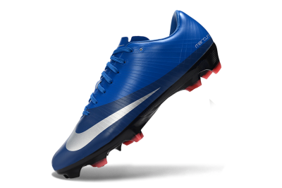 CR7 x Nike Air Zoom Mercurial Vapor 16 Elite FG Firm Ground Soccer Cleats - Blue/Electric Blue/Space Blue